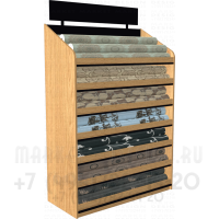 Торговая стойка демонстрационная для хранения обоев