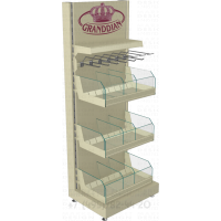 Торговая стойка для продажи конфет
