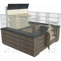 Торговое место для продажи и демонстрации хлеба