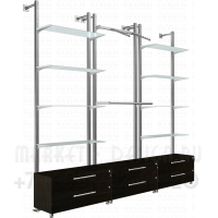 Торговое оборудование для бутиков одежды
