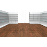 Торговое оборудование для обувного шоурума