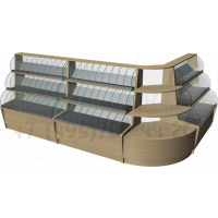 Торговые прилавки для магазина сухофруктов