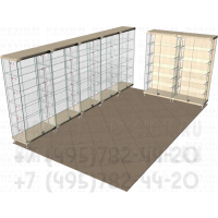 Торговые витрины для торгового павильона