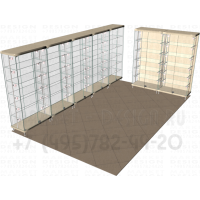 Торговые витрины для торгового павильона