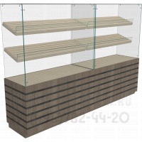 Торговые застекленные витрины для выпечки и хлеба