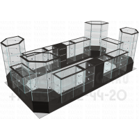 Торговый киоск для продажи бижутерии и ювелирных изделий