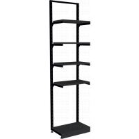 Торговый стеллаж пристенный для одежды