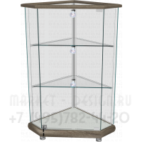 Угловой демонстрационный прилавок