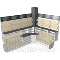 Угловой павильон для хлебобулочных изделий