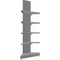 Угловой стеллаж для магазина посуды