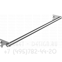 Вешало с выносом с круглой трубой D25мм