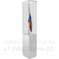 Витрина для экспозиции боевого знамени