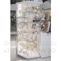 Витрина для продажи посуды