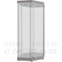 Витрина шестиугольная для демонстрации знамён высотой не более 1800 мм