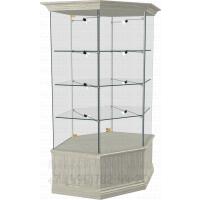Витрина стеклянная для канцтоваров