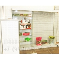 Витрина стеклянная фото