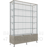 Витрина торговая на тумбе накопителе