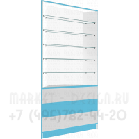 Витрина угловая для продажи медикаментов