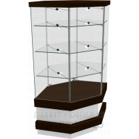 Витрина угловая для телефонов
