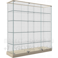 Витрина застекленная для домашней коллекции
