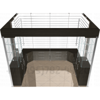 Витрины торговые стеклянные для продажи бижутерии