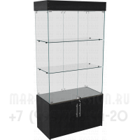Застекленная витрина для табачного магазина