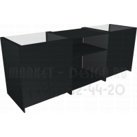 Застекленные прилавки для выставки