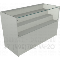 Застекленный прилавок для продажи сувениров