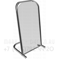Зеркало с круглением